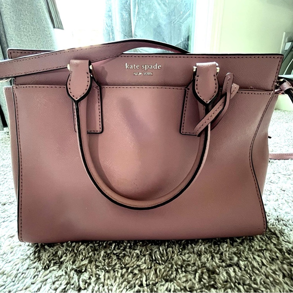 Kate Spade Mauve Satchel Bag